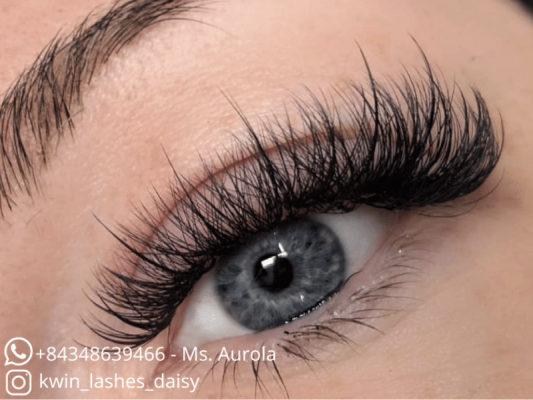 Classic, volume, and hybrid lashes