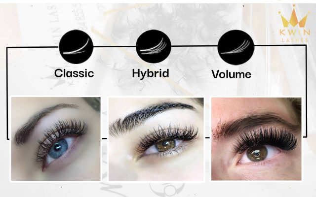The most popular hybrid lashes for customers