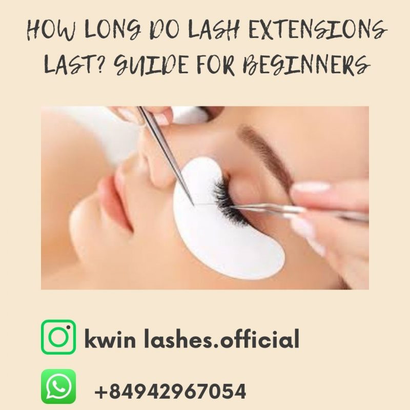 How long do lash extensions last? Guide for beginners