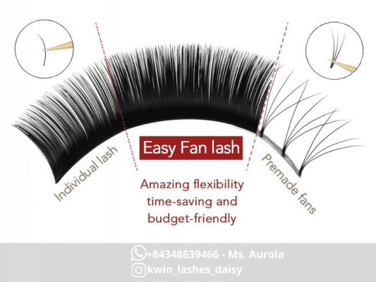 Easy deals fan lashes