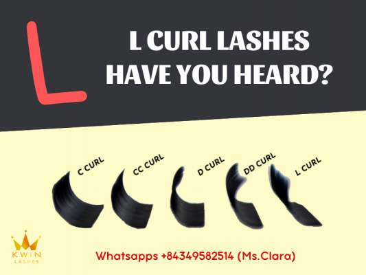 L curl lashes new style to purchase