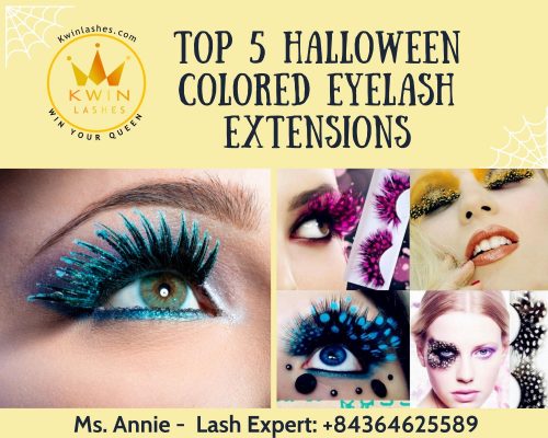 Top 5 Halloween colored eyelash extensions 2021