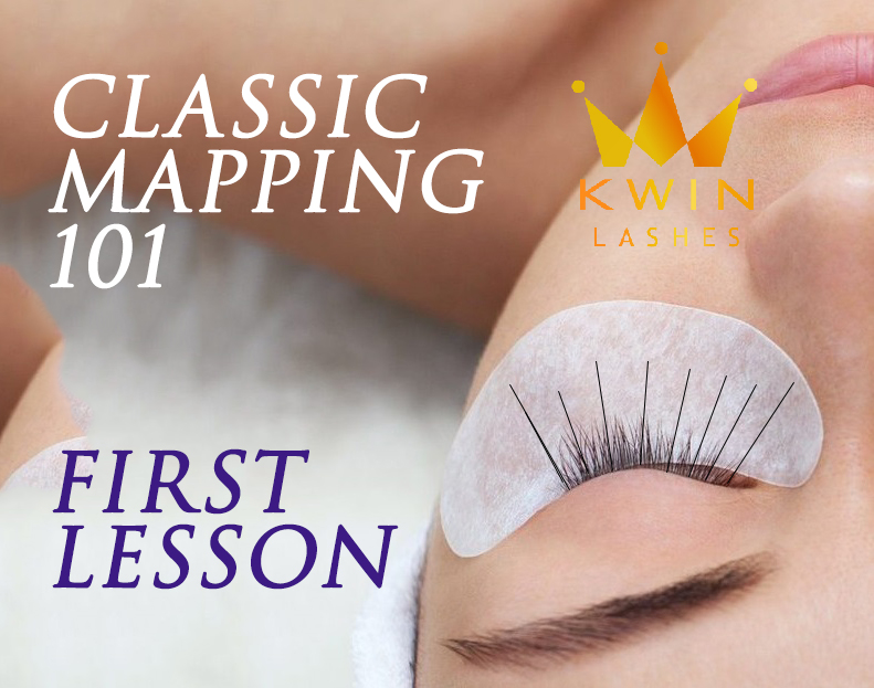 Guiding to Classic lash mapping for beginners