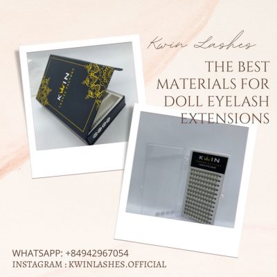 The best materials for doll eyelash extensions