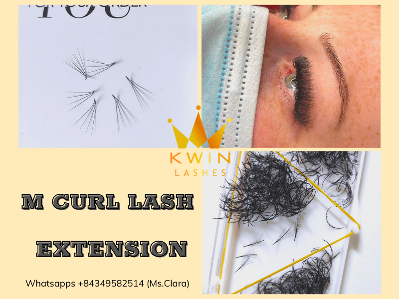 Guiding to success M curl lash extension