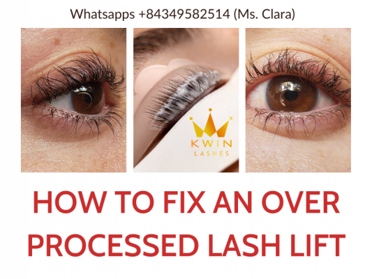 How To Fix An Over Processed Lash Lift? Check This Out - Dream Cheeky