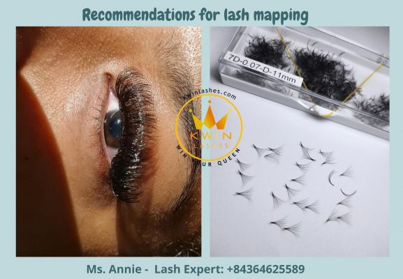 Recommendations for lash mapping