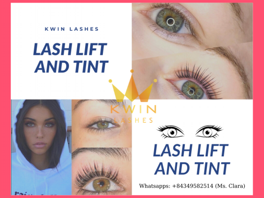 Lash lift and tint should be done at quality salons