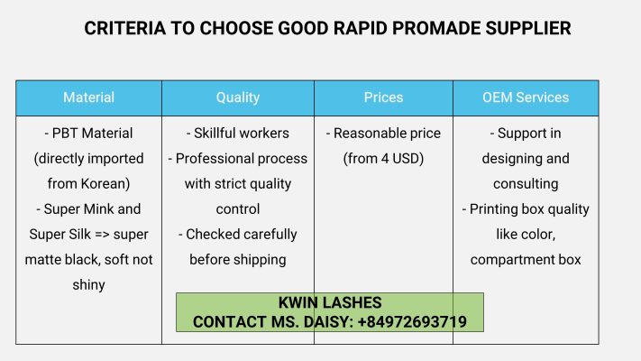 BEST RAPID PROMADE SUPPLIER