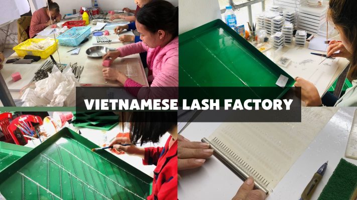 Vietnamese lash factory