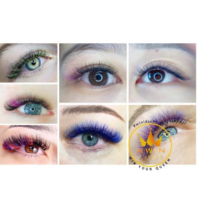 Neon lash : the trend of eyelash extension