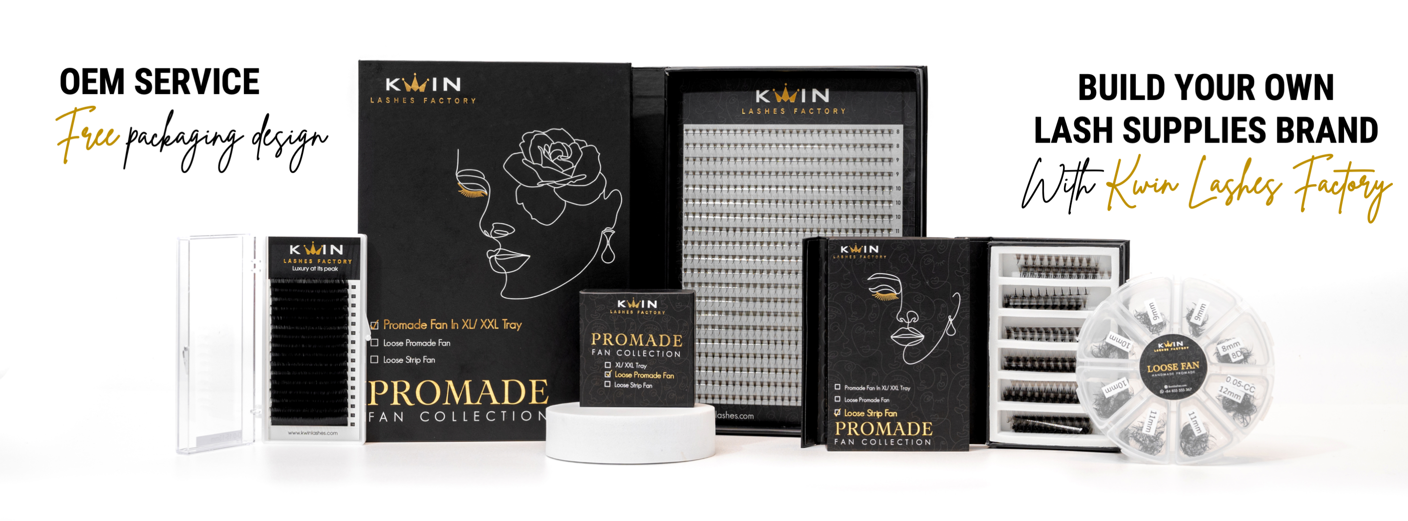 Kwin Lashes Eyelash Extensions Collection